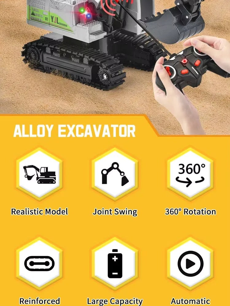 eavy Construction Remote Control Excavator - 700-C2