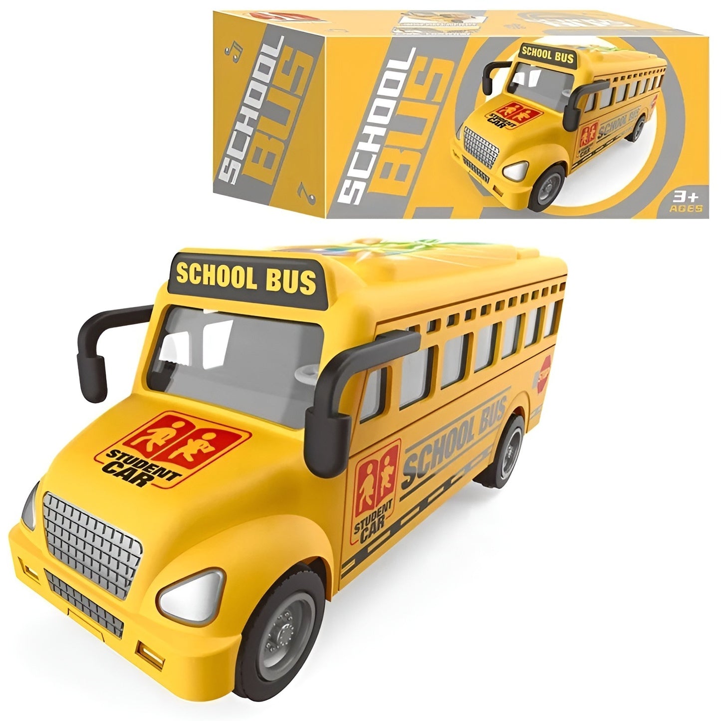 School Bus W/ Light & Music - A422-1Y
