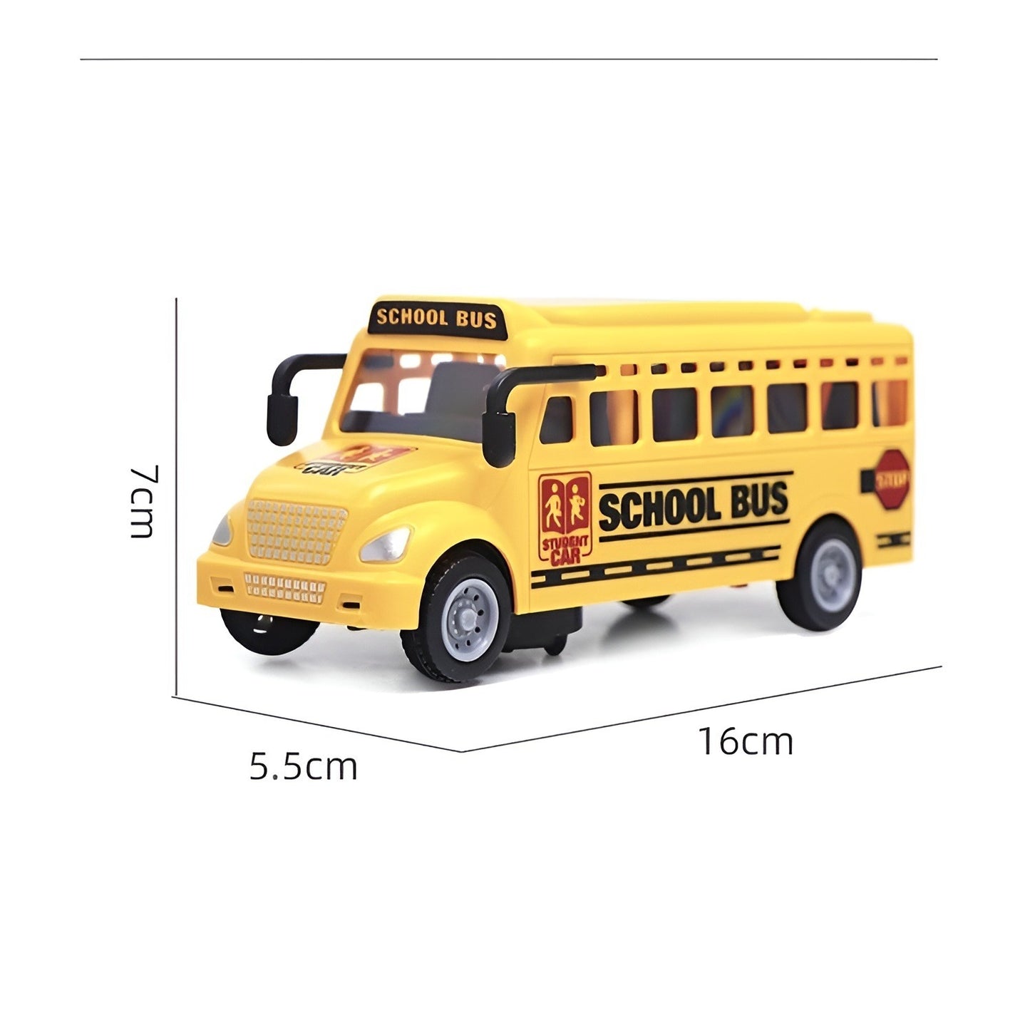 School Bus W/ Light & Music - A422-1Y
