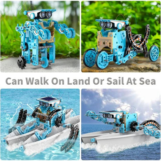 DIY B/o 12 in 1 Solar Robot Kit-1232-67