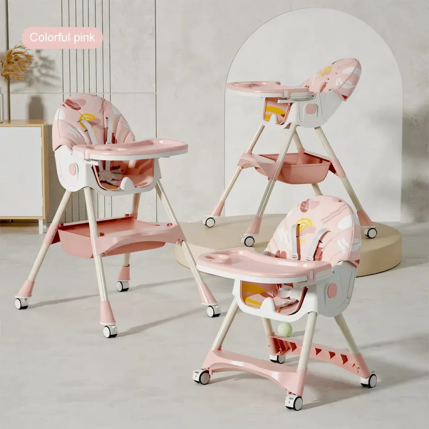 Kidilo 3-in-1 High Chair Multifunctions-BZ-8131