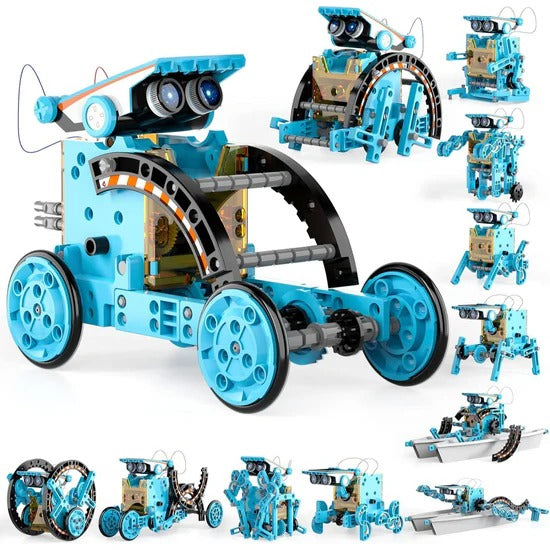 DIY B/o 12 in 1 Solar Robot Kit-1232-67
