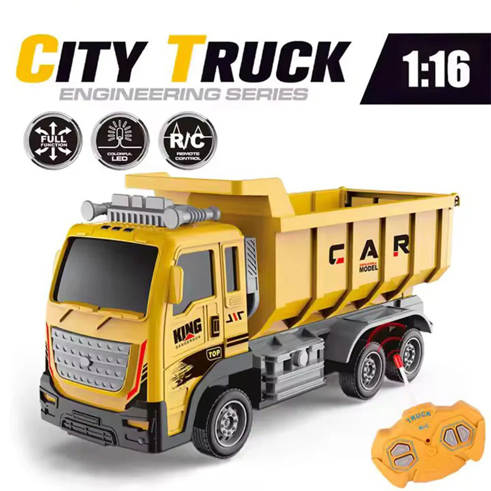 1:16 R/c Truck(4ch)W/Light & Battery & Usb Line-508-11A