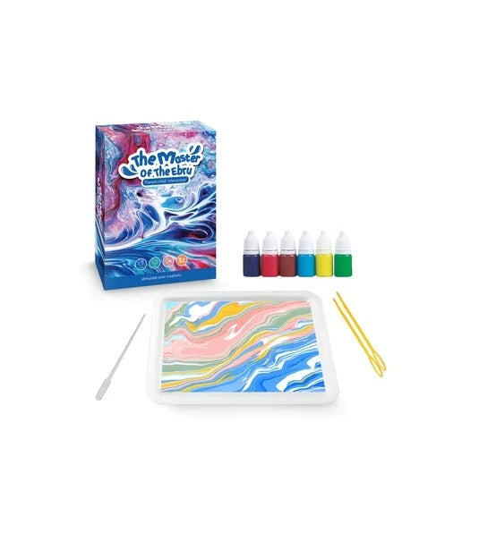 The Master Of The Ebru Water Marble Painting - YS12A
