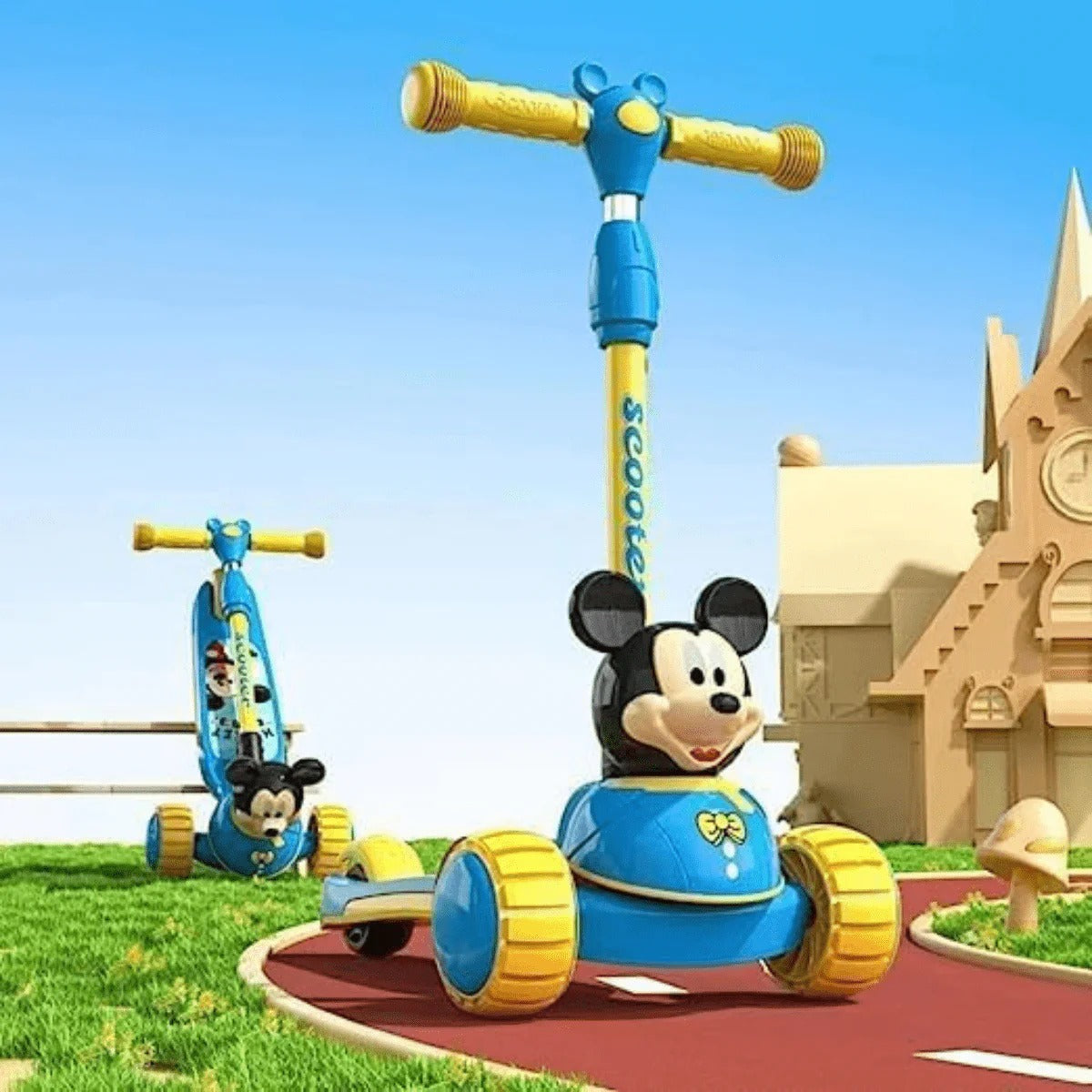 Mickey mouse Theme Kids Scooty - BZ-77