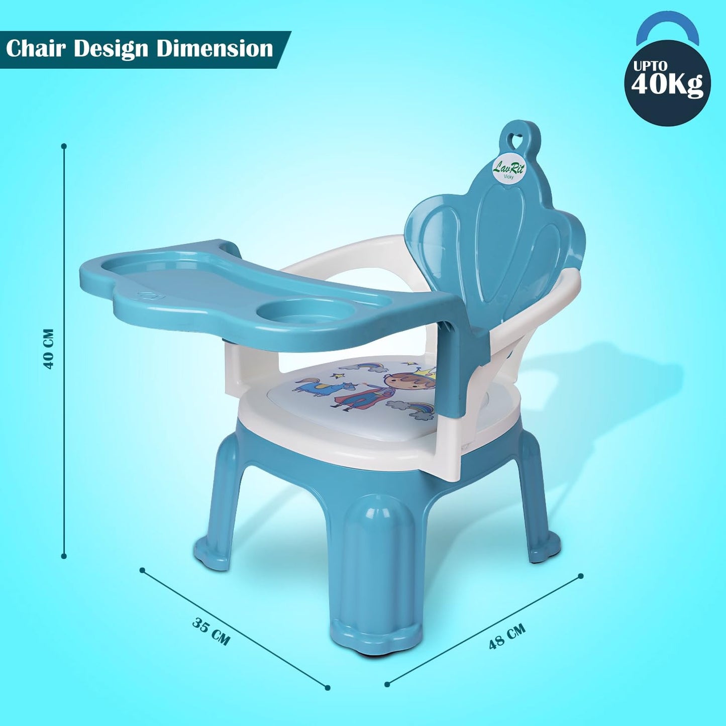 Baby Feeding Chair + Booster-Crown