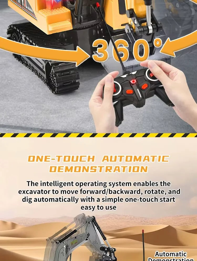 eavy Construction Remote Control Excavator - 700-C2