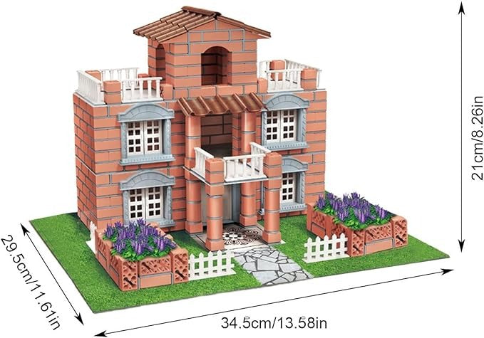 456 Pcs Grand Vila Brick Blocks-NKT-316