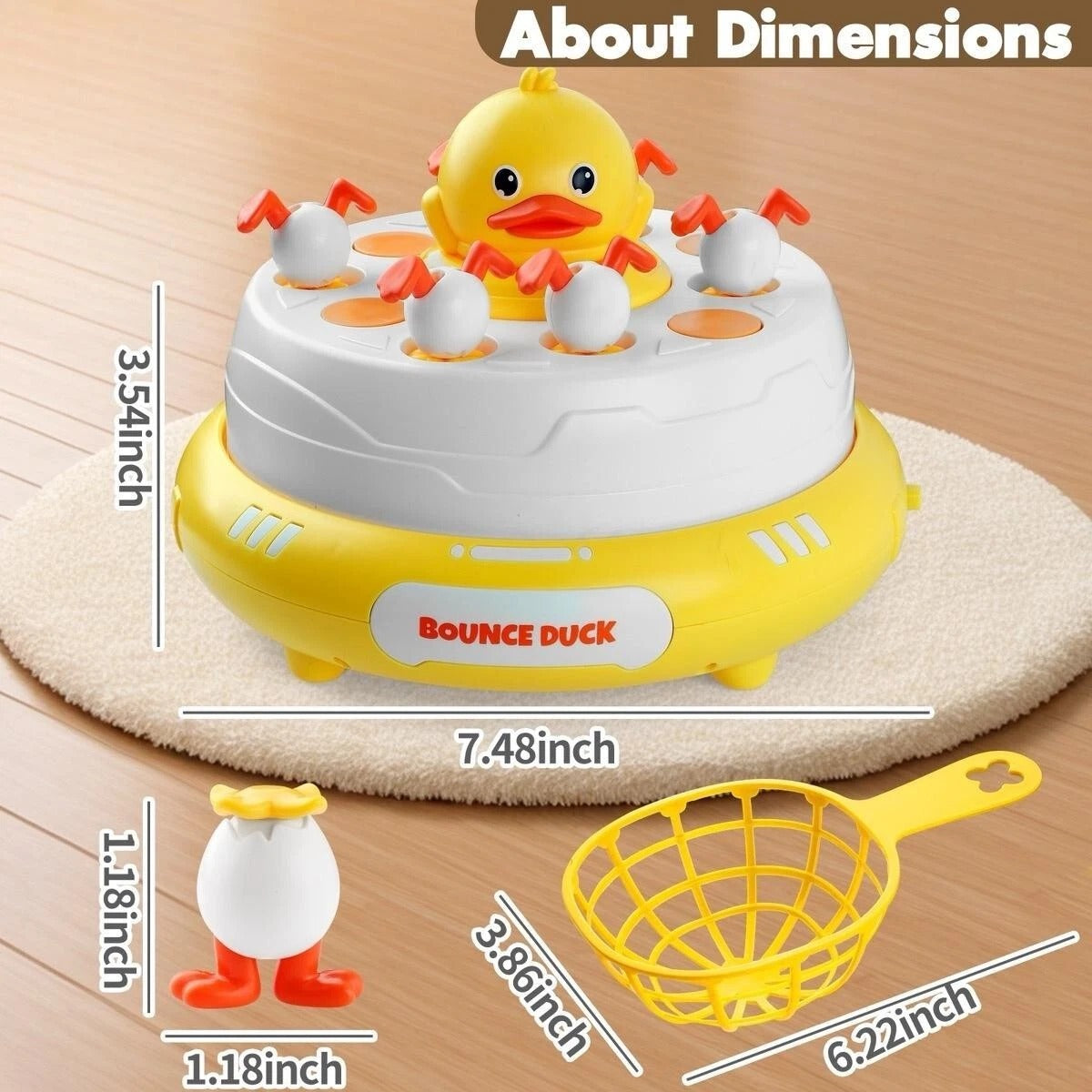 Interactive Duck Catch Game for Kids - ME-172