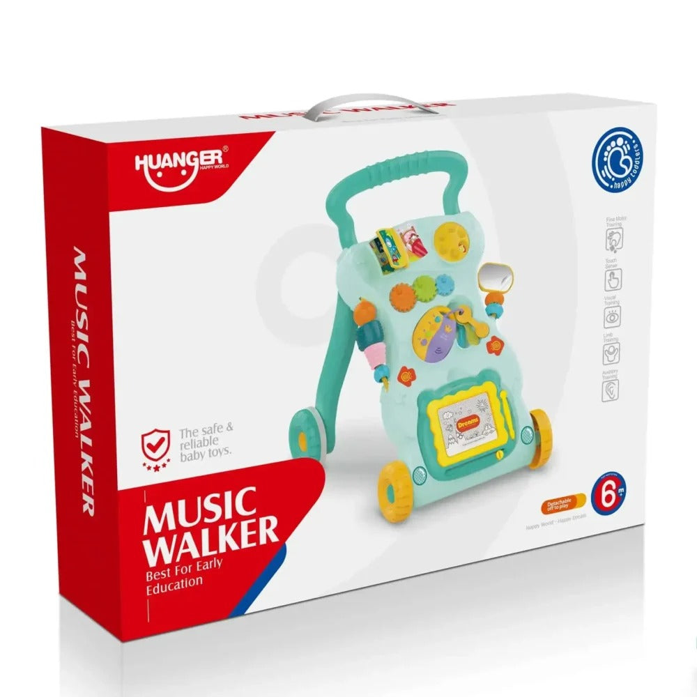 Huanger Baby Walker With Light And Music 6M+ BZ-0819