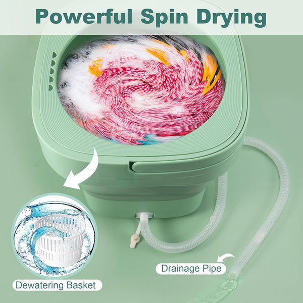 BA81-Foldable Mini Washing Machine