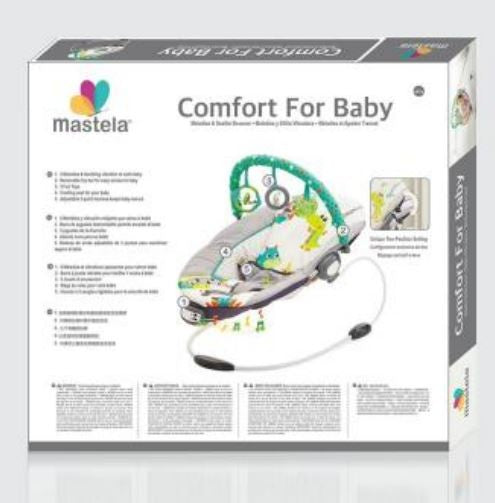 Mastela Comfort Baby Bouncer & Vibrator 6313
