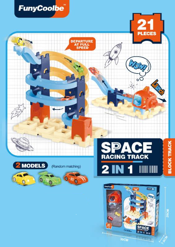 2 IN 1 Space Racing Track - U9682