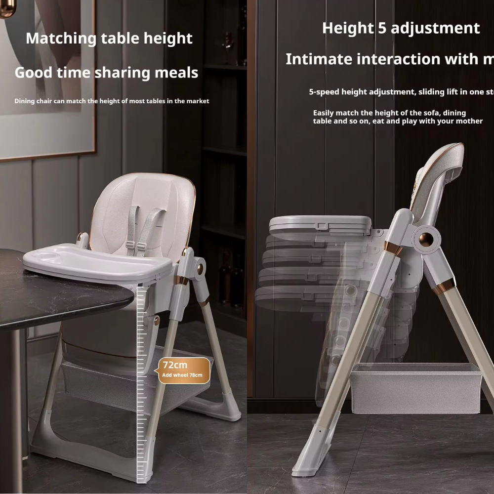 Kidilo Baby High Chair for Feeding Children-AQ-8122