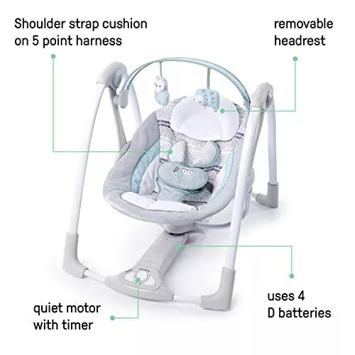 Ingenuity Power Adapt Portable Swing-BZ-11440