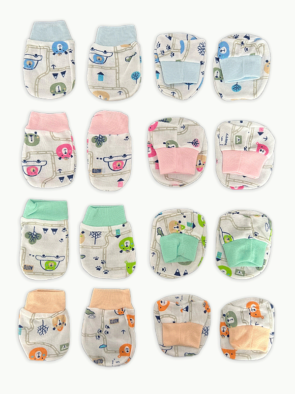 Booties + Mittens (Assorted)