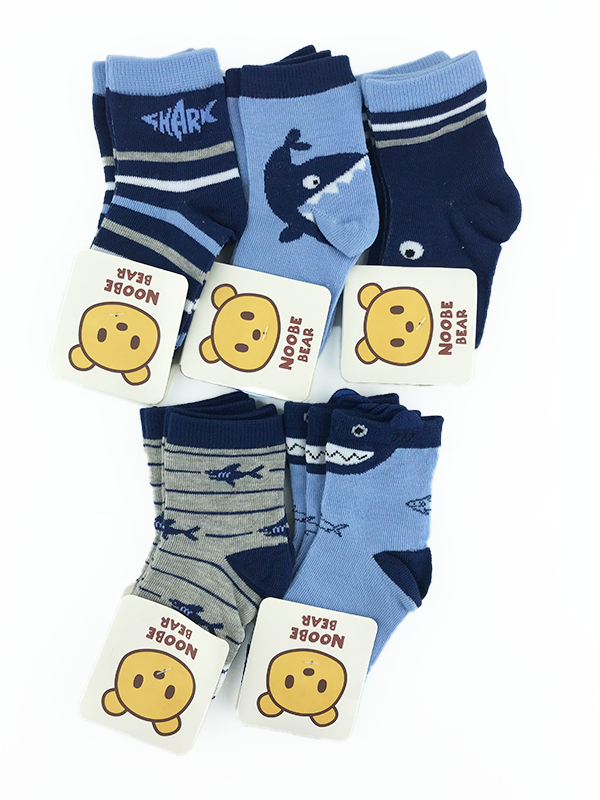 SH68-Ten Socks Pairs (3-6 Y)