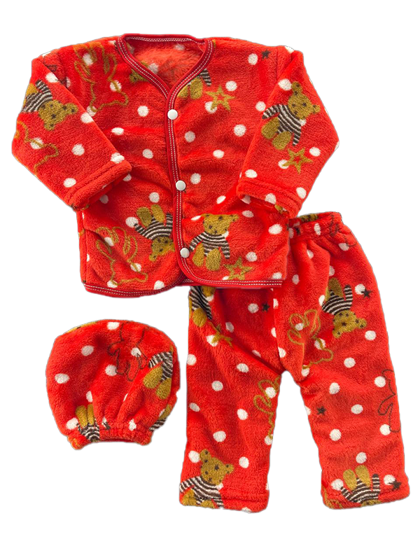 RL030-Winter Dress (0-3M)