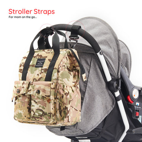 DB189-Little & Luke Bag w/ Hooks-Camouflage