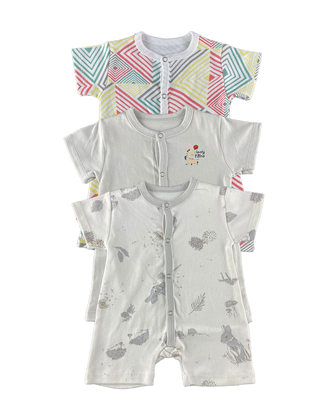 VP23-Pack of 3 Bodysuits