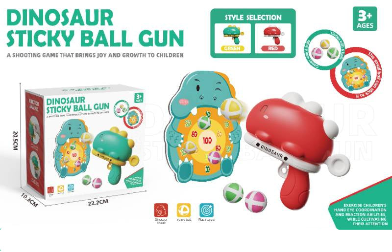 DINO Sticky Ball Gun-ME-176