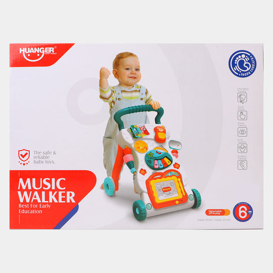 Huanger Baby Walker With Light And Music 6M+ BZ-0819