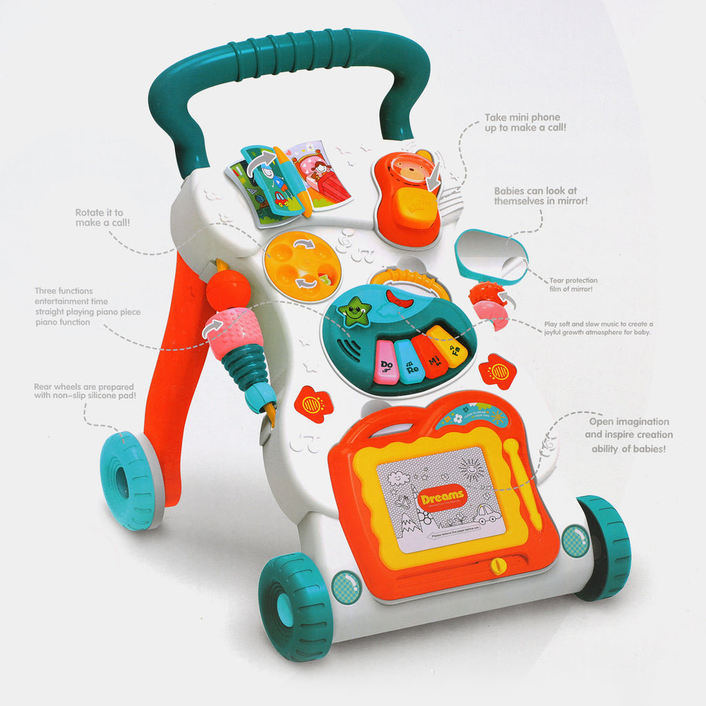 Huanger Baby Walker With Light And Music 6M+ BZ-0819