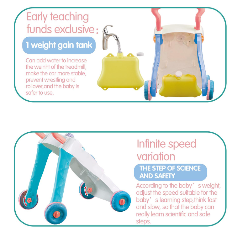 Baby Intellect Musical Walker