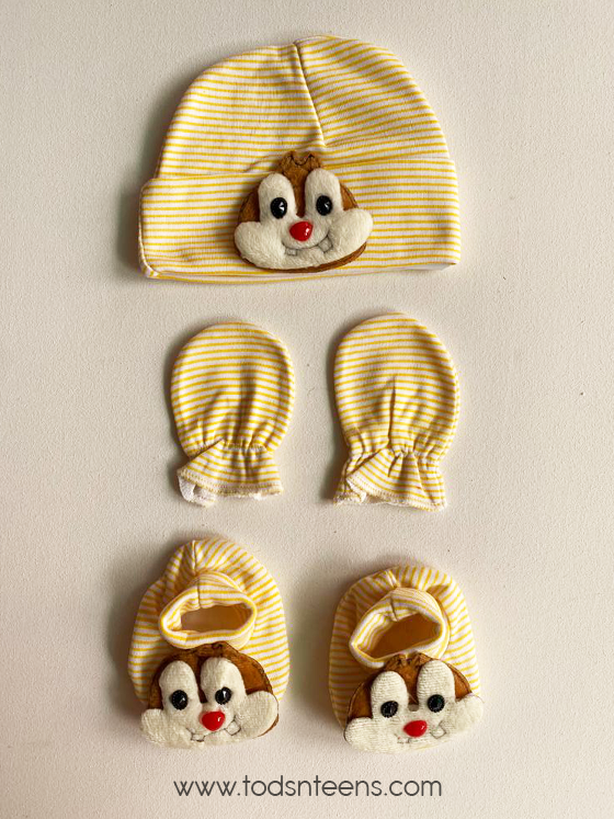 GP1-Cap + Mittens + Booties