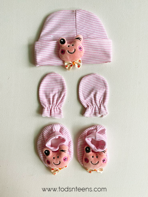 GP1-Cap + Mittens + Booties
