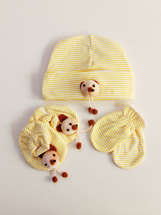 GP1-Cap + Mittens + Booties