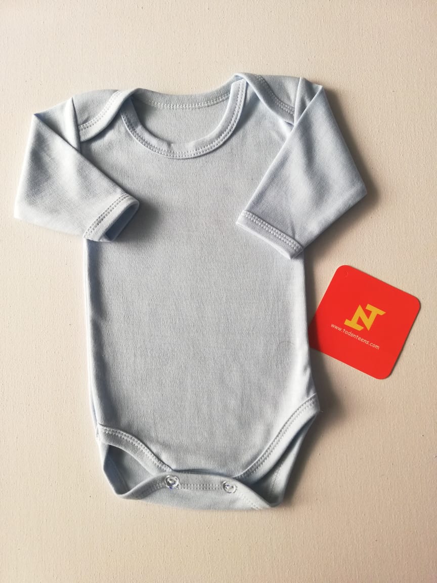 Pack of 3 Plain Bodysuits
