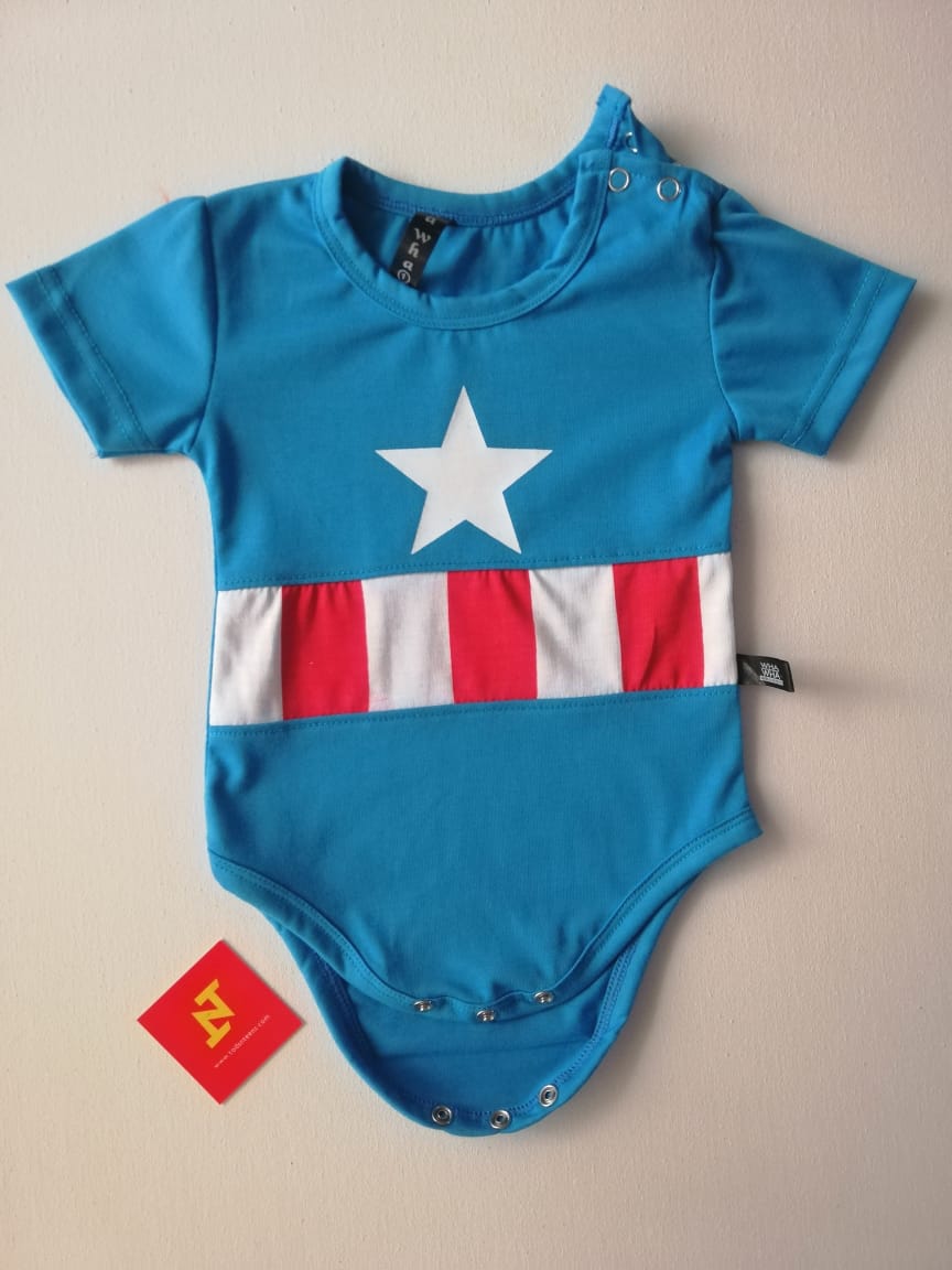 B5(sb01)-Captain America Bodysuit