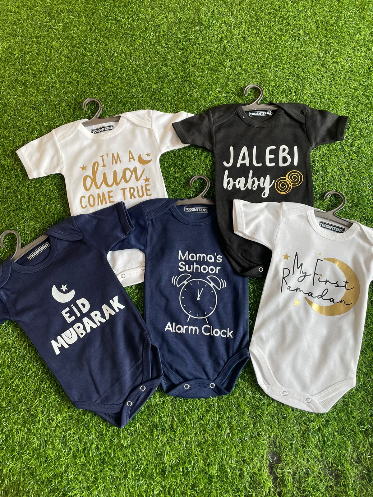 Pack of 5 Eid Rompers