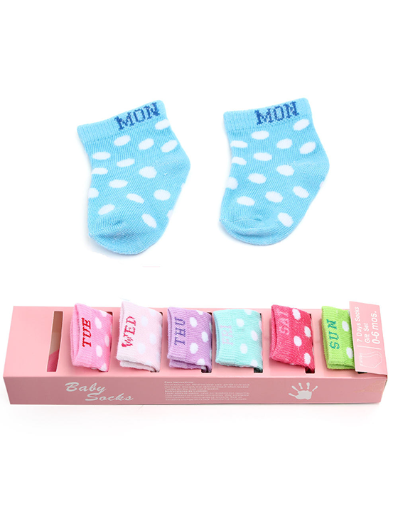 SH32-Pack of 7 Baby Socks