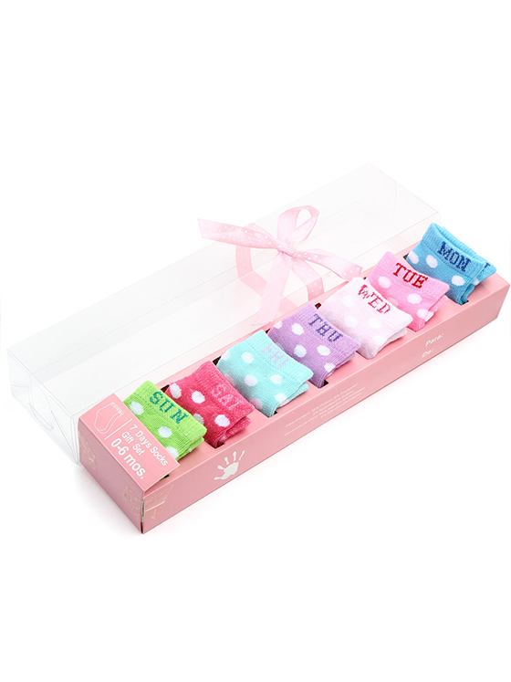 SH32-Pack of 7 Baby Socks