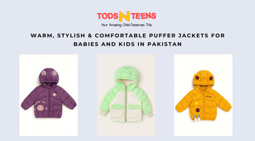 Warm, Stylish & Comfortable Puffer Jackets for Babies and Kids in Pakistan