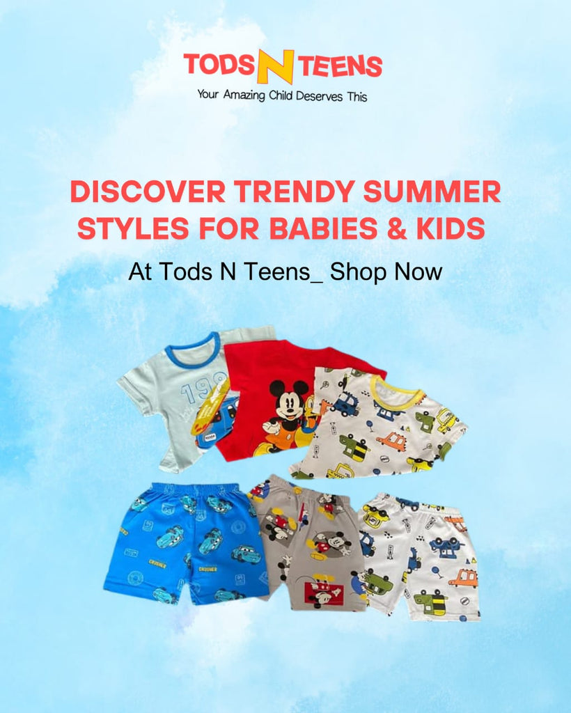 Explore Tods N Teen’s Trendy Summer Clothes for Babies and Kids: Find the Perfect Outfit Now
