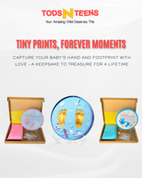 Tods N Teens DIY Baby Handprint & Footprint Kit – Create Lasting Memories