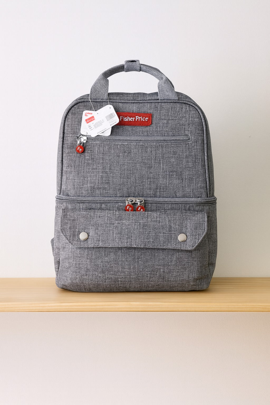 Fisher Diaper bag-Gray-BZ-2139-03