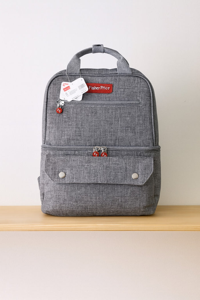 Fisher Diaper Bag-Grey - 2139-03