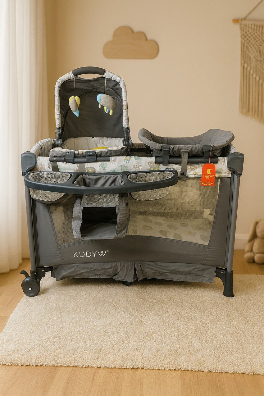 2 IN 1 PlayPen With Bassinet-BZ-PY-29