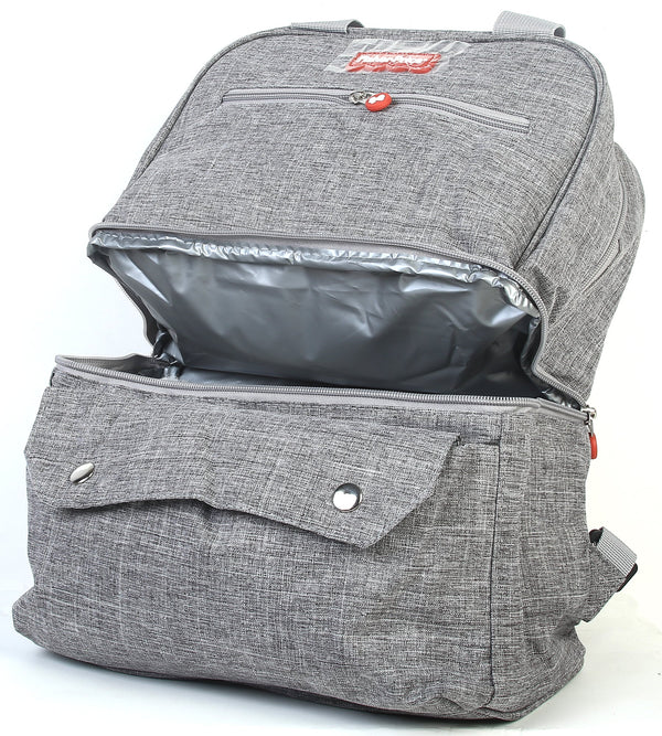 Fisher Diaper bag-Gray-BZ-2139-03