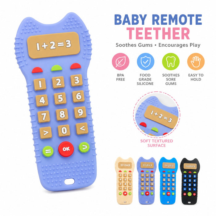 Remote Theme Baby Teether