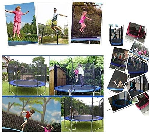 Trampoline With Net And Ladder-BZ-TRE-6