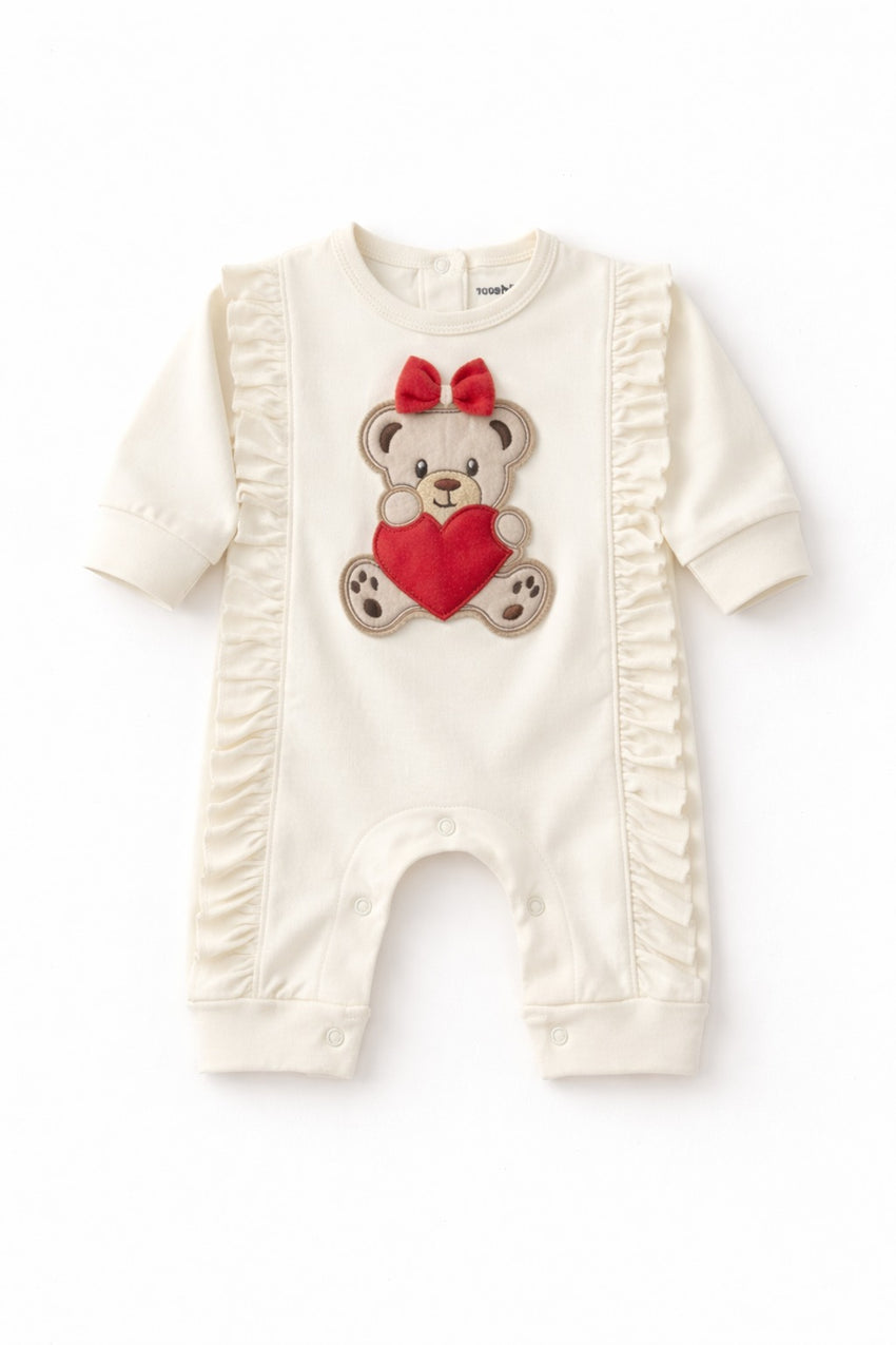 Teddy Ruffle Love (0-36M)