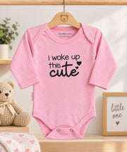 i woke up this cute - Pink
