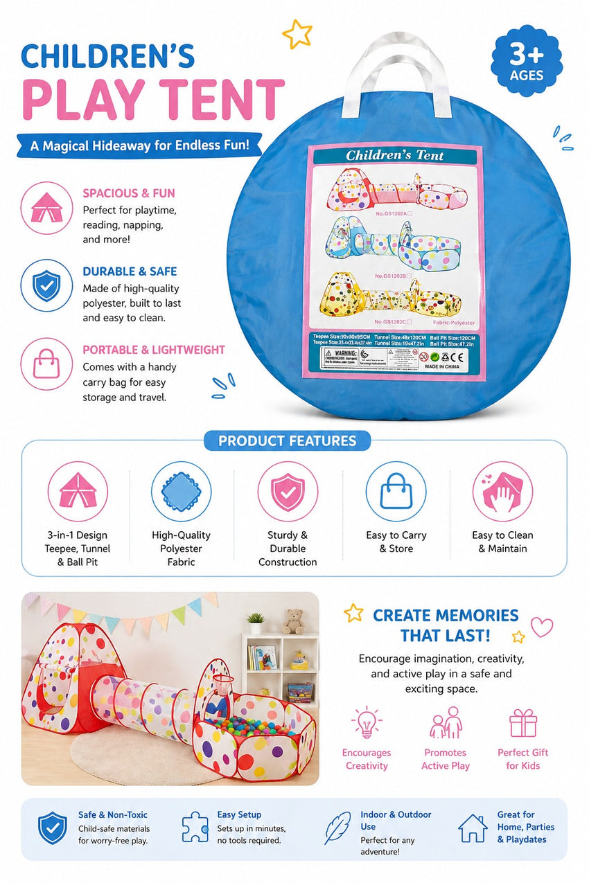 Children tunnel Tent - GS1202