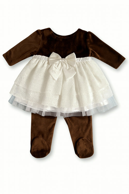 RL012-Winter Dress (0-8M)
