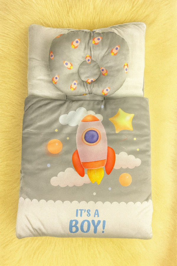 SHT446-Velvet Carry nest with Pillow